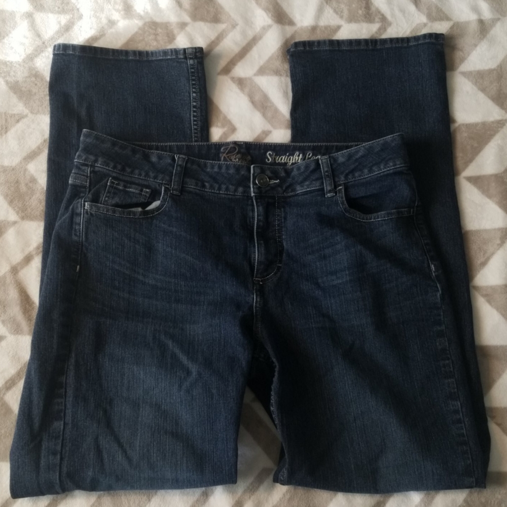 Reserve by Lee Straight Leg Jeans Sz 14